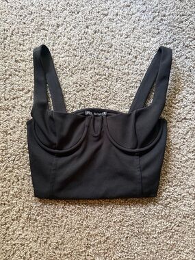 Worn once zara top (small)